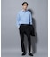 「N shirt」Anti Soaked(R)汗染み防止セミワイドカラーシャツ長袖
