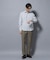 「N shirt」Anti Soaked(R)汗染み防止セミワイドカラーシャツ長袖