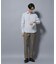 「N shirt」Anti Soaked(R)汗染み防止セミワイドカラーシャツ長袖