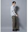 「N shirt」Anti Soaked(R)汗染み防止セミワイドカラーシャツ長袖