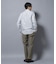 「N shirt」Anti Soaked(R)汗染み防止セミワイドカラーシャツ長袖