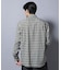 「EDITORIAL PRINT」シルキータッチシャツ