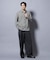 「EDITORIAL PRINT」シルキータッチシャツ