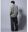 「EDITORIAL PRINT」シルキータッチシャツ