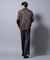 「EDITORIAL PRINT」シルキータッチシャツ