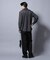「EDITORIAL PRINT」シルキータッチシャツ