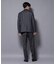 「N TROUSERS PREMIUM」RENU(R)洗えるサキソニーストレートパンツ