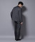 「N TROUSERS PREMIUM」RENU(R)洗えるサキソニーストレートパンツ