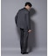 「N TROUSERS PREMIUM」RENU(R)洗えるサキソニーストレートパンツ