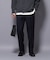 「N TROUSERS PREMIUM」RENU(R)洗えるサキソニーストレートパンツ