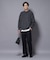 「N TROUSERS PREMIUM」RENU(R)洗えるサキソニーストレートパンツ