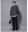 「N TROUSERS PREMIUM」RENU(R)洗えるサキソニーストレートパンツ
