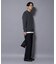 「N TROUSERS PREMIUM」RENU(R)洗えるサキソニーストレートパンツ