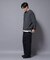 「N TROUSERS PREMIUM」RENU(R)洗えるサキソニーストレートパンツ