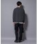「N TROUSERS PREMIUM」RENU(R)洗えるサキソニーストレートパンツ