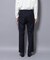 「N TROUSERS PREMIUM」RENU(R)洗えるサキソニーストレートパンツ