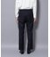 「N TROUSERS PREMIUM」RENU(R)洗えるサキソニーストレートパンツ
