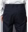 「N TROUSERS PREMIUM」RENU(R)洗えるサキソニーストレートパンツ