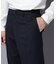 「N TROUSERS PREMIUM」RENU(R)洗えるサキソニーストレートパンツ