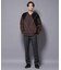 「N TROUSERS PREMIUM」RENU(R)ウール混洗えるサキソニーパンツ(セットアップ可)
