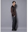 「N TROUSERS PREMIUM」RENU(R)ウール混洗えるサキソニーパンツ(セットアップ可)