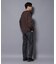 「N TROUSERS PREMIUM」RENU(R)ウール混洗えるサキソニーパンツ(セットアップ可)