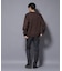 「N TROUSERS PREMIUM」RENU(R)ウール混洗えるサキソニーパンツ(セットアップ可)