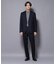 「N TROUSERS PREMIUM」RENU(R)ウール混洗えるサキソニーパンツ(セットアップ可)
