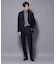 「N TROUSERS PREMIUM」RENU(R)ウール混洗えるサキソニーパンツ(セットアップ可)