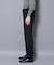 「N TROUSERS PREMIUM」RENU(R)ウール混洗えるサキソニーパンツ(セットアップ可)