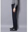 「N TROUSERS PREMIUM」RENU(R)ウール混洗えるサキソニーパンツ(セットアップ可)