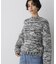「STEVELOUR」ミックスカラー2WAYスナップニット