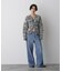 「STEVELOUR」ミックスカラー2WAYスナップニット