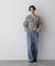「STEVELOUR」ミックスカラー2WAYスナップニット