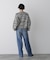 「STEVELOUR」ミックスカラー2WAYスナップニット