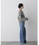 「STEVELOUR」ミックスカラー2WAYスナップニット