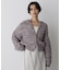 「STEVELOUR」ミックスカラー2WAYスナップニット