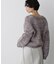 「STEVELOUR」ミックスカラー2WAYスナップニット