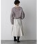 「STEVELOUR」ミックスカラー2WAYスナップニット