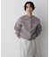 「STEVELOUR」ミックスカラー2WAYスナップニット