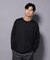Anti Soaked(R)  汗染み防止 クルーネック ビッグシルエット Tシャツ