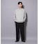Anti Soaked(R)  汗染み防止 クルーネック ビッグシルエット Tシャツ