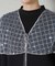 スパンコールビーズ刺繍ボレロストール