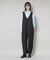Vネックオールインワン
