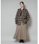 切り替え裾フレアスカート