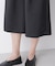 エアリーツイルボリュームキュロットパンツ