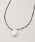 SOAC／Plump Drop Cord Necklace