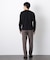 「FORMAL JERSEY」クルーネックカットソー長袖