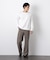 「FORMAL JERSEY」クルーネックカットソー長袖