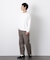 「FORMAL JERSEY」クルーネックカットソー長袖